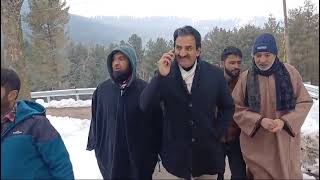 Mla Shangus Anantnag East Adv Reyaz Khan Today Visited Hutmurra, Mattan.