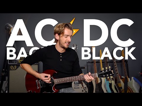 Back In Black Guitar lesson - AC/DC Guitar tutorial