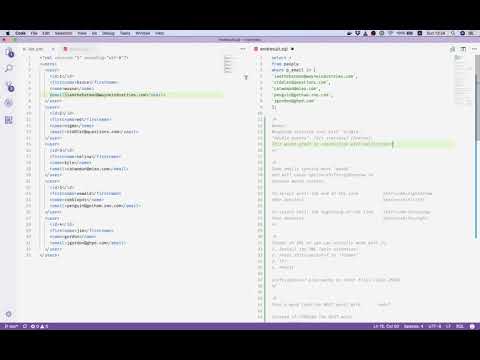 VSCode shortcuts screencast for Mac • 2-7 • Wrap with braces