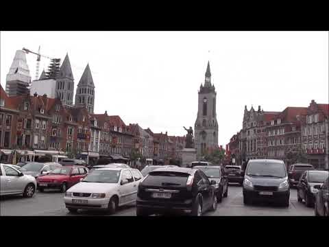 The city of Tournai, Wallonie, Belgium