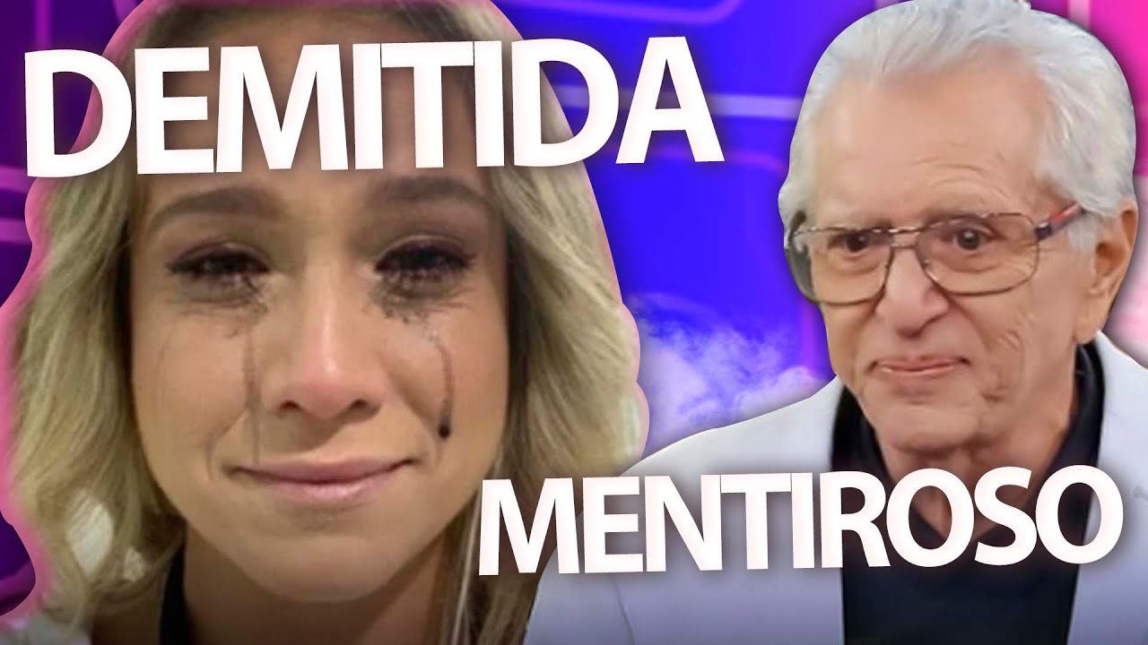 Fernanda Gentil é demitida da Globo + Carlos Alberto é desmascarado por famoso: “Mentiroso”