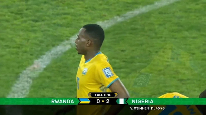 Rwanda Vs Nigeria Match Highlights | 2026 FIFA World Cup Qualifier | Victor Osimhen Scored Brace |