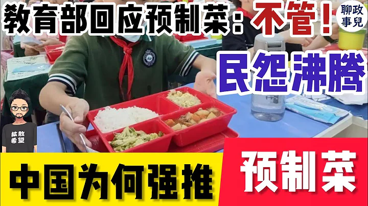 中國為何強推預製菜？教育部回應預製菜進校園：不管！引發全民憤怒 | 聊聊中國民怨沸騰的「預製菜」：老百姓落後，就要挨政府毒打 - 天天要聞