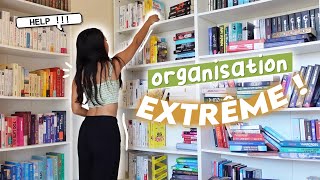 Rangement et tri EXTRÊME de mes bibliothèques 😱📚