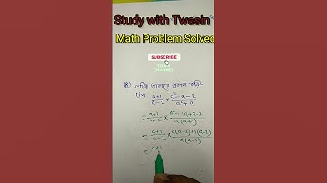 Math Problem Solution #studywithtwasin #education #class8math #maths #math #mathproblems #exam