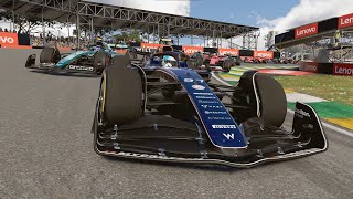 EL RAYO AZUL DANDO AMOR Y PAZ EN GP BRASIL - F1 24 - #45 - KEVJOC