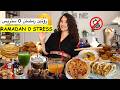 أول روتين رمضان حقيقي 10 وصفات سريعة للعاملات و تدبير ذكي للمطبخ OFF My Phone Slow Ramadan