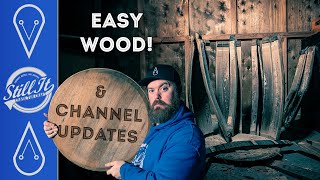 How To Pull A Large Barrel Appart & Prep It For Home Distilled Spirits