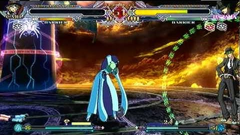 Blazblue CS2: Arcade Carl vs. Hazama (Hell)