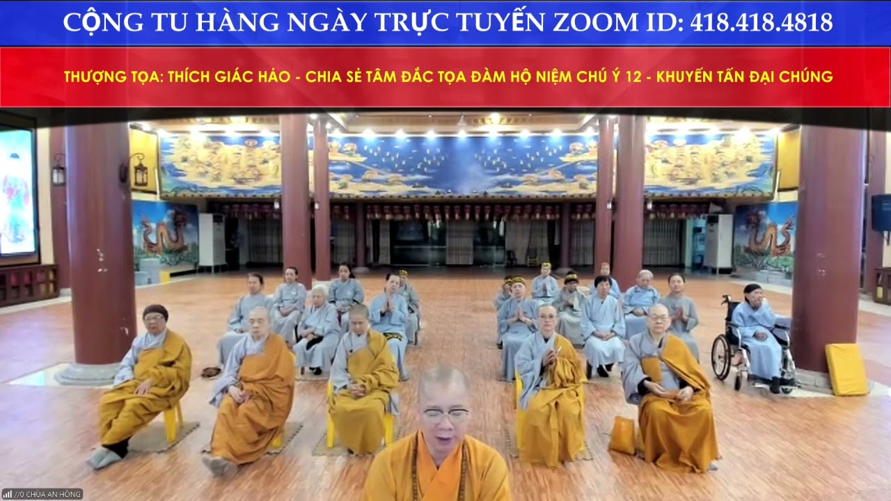 NGƯỜI TU HÀNH THÌ ĐÙNG CÓ TÂM ẪM Ờ MÀ MẤT PHẦN VÃNG SINH - THẦY AN HỒNG CHIA SẺ TĐ HNCY 12 NHẮC NHỞ