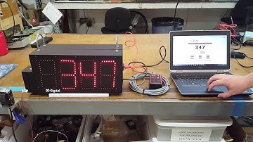DC-60C-N (Network and Local Push Button Controlled Digital Counter)
