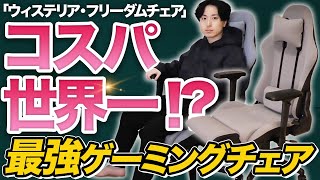 【神コスパ】このゲーミングチェア…ガチでおすすめ‼️｜比較レビュー／ウィステリア・フリーダムチェアvs AKRACING vs DOWINX