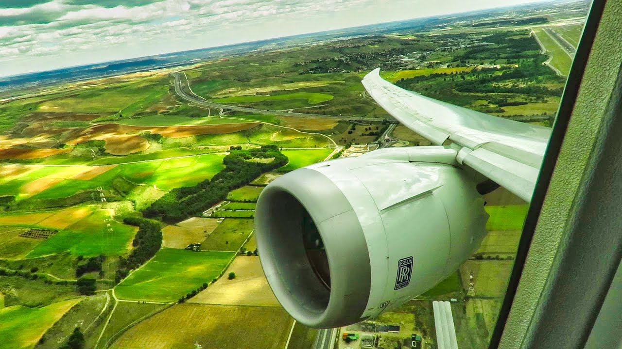 POWERFUL TAKEOFFS & LANDINGS from ONBOARD! Wing View Action incl. SQ 777, LATAM 787, Air China A330!