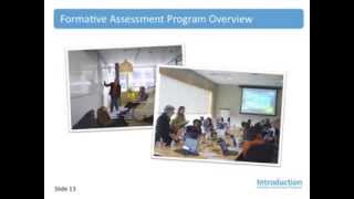 Building Capacity to Incorporate Formative Assessment into Classroom Practice (October 8, 2013)