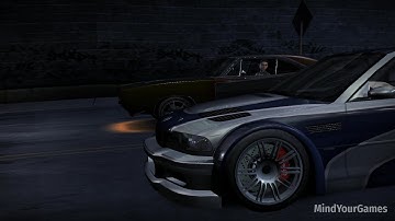 Need For Speed Carbon Remastered - BMW M3 GTR vs Angie Boss Race (4K 60FPS)