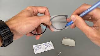 Eye patch for glasses by MOKVOK | #mokvok #eyepatches #lazyeye #eyeproblems