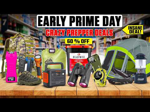 43 SHOCKING Early Amazon Prime Day 2026 Prepper Deals – Better Than Last Year Already! 🔥