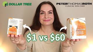 Immediate Glowing Skin | Dollar Tree Dupe vs Peter Thomas Roth Pumpkin Enzyme Mask
