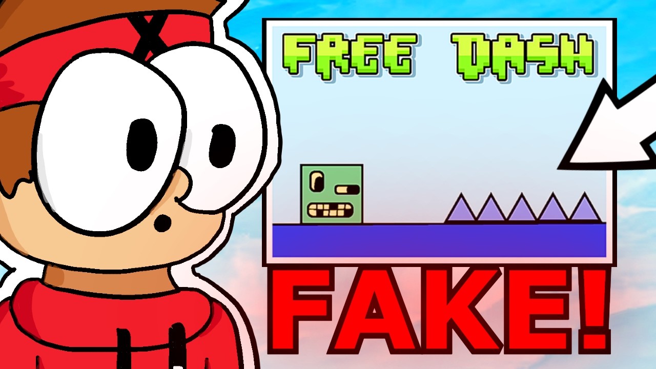 Tato hra KOPÍRUJE Geometry Dash!😮