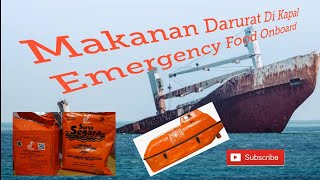 Review Makanan Darurat Di kapal (Emergency Food Onboard)