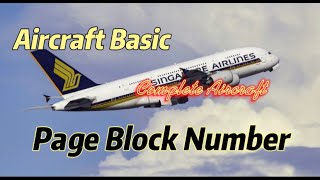 Aircraft Page Block Number
