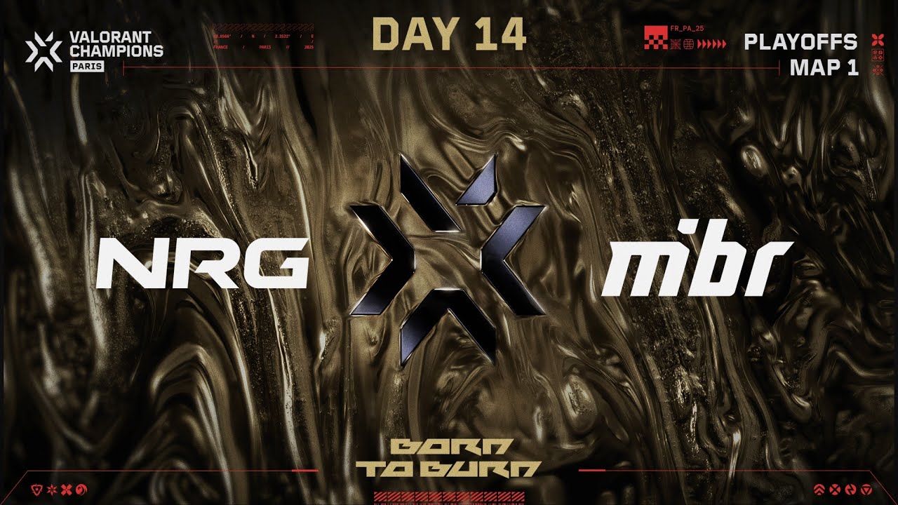 NRG vs. MIBR — VALORANT Champions Paris — Playoffs Stage — Map 01