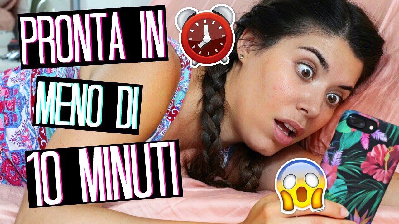 MORNING ROUTINE PRONTA IN MENO DI 10 MINUTI...IN 7 STEP! 😱⏰ | Adriana Spink