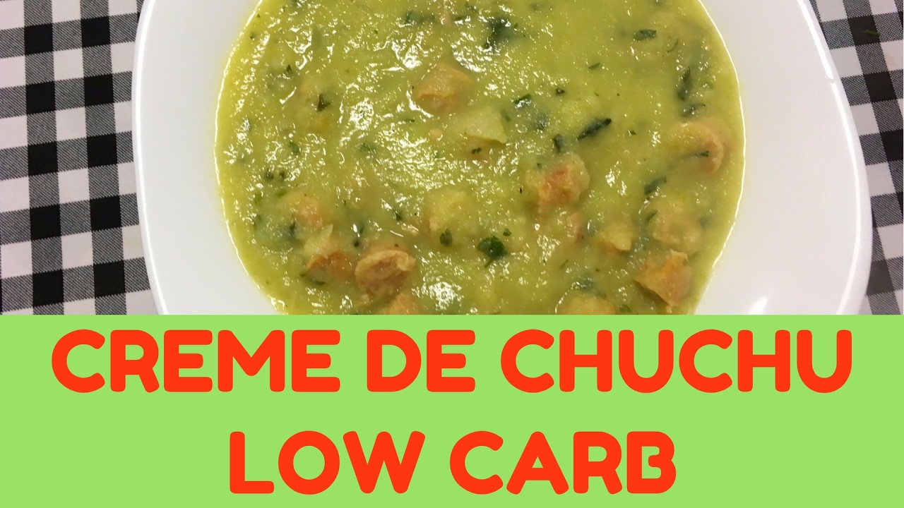 COMO FAZER CREME DE CHUCHU LOW CARB | VAMOS DIETAR