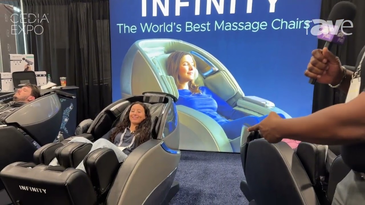 CEDIA Expo 2024: Infinity Massage Chairs Presents Luminary Syner-D
