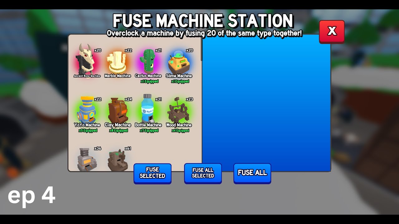 Factory Rng Machine Index combining machines in roblox factory RNG ep 4 - YouTube