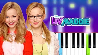 Liv & Maddie - What A Girl Is  (Piano Tutorial)