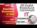 Unit 39 Формальное подлежащее it в английском | OK English Elementary