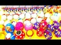 Disney Pixar 60 over surprise eggs and Giant Anpanman. チョコエッグたくさん！とタマゴカプセル合わせて59からさらに増える