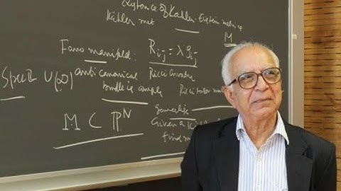 A Mathematician by choice: Conversations with Prof. M S Narasimhan:  Episode One