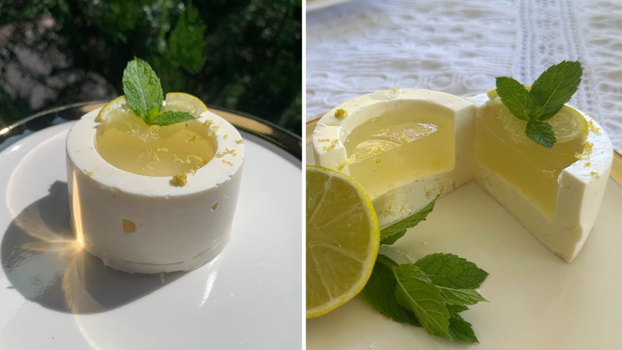 Frissítő Limonádés Sajttorta-Monodesszert Cukor és Liszt Mentesen