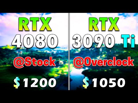RTX 4080 @Stock vs RTX 3090 Ti @Overclock | PC Gameplay Tested