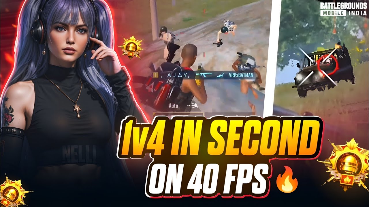 CLUTCH IN SECOND ENEMY SHOCK 😱 ll 40 FPS GAMEPLAY 🔥 - YouTube