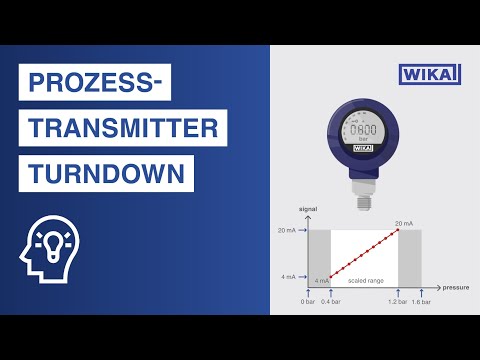 Video: Was ist das Turndown-Verhältnis in einem Drucktransmitter?