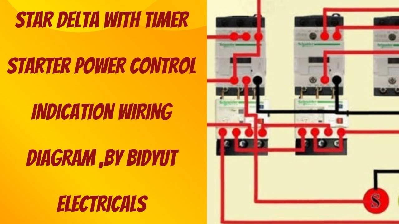 [DIAGRAM] Star Delta Starter Control Wiring Diagram With Timer