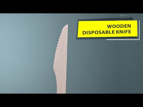 165 mm wooden KNIFE