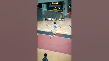 🔥 **UNBELIEVABLE Handball Goalkeeper Save!**🥅🤾‍♂️**#1 Saves in History!* ⚡#Handball#Goalkeeper#Viral