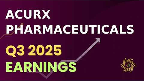 Acurx Pharmaceuticals, Inc  ACXP Q3 2025 Earnings Call