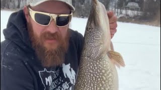 Baudette, MN Easter 2024 Part 2 Ice Fishing Pike by Northern Hoosier Outdoors 1,301 views 1 month ago 10 minutes, 1 second