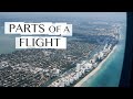 Parts of a Flight - What It's Like to Fly in an Airplane