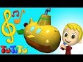 Songs &amp; Karaoke for Children 🎵 Submarine 🎶 TuTiTu Songs