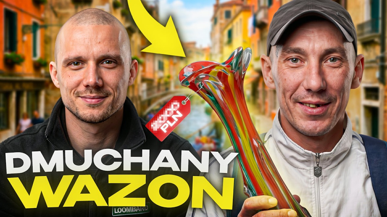 Wazon "Sękacz" z Weneckiego szkła Murano. Prawdziwy Lombard - Odcinek 351 "Dmuchany wazon"