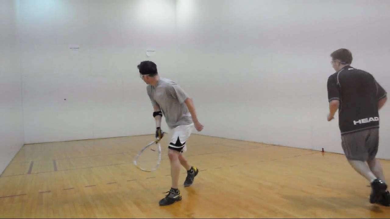 Racquetball Match Dan vs Chris B Level YouTube