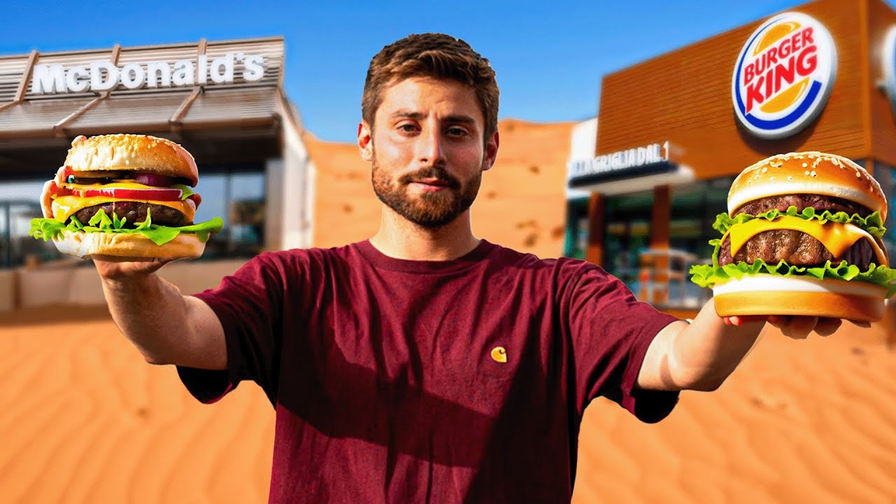 MCDONALD VS BURGER KING in MAROCCO