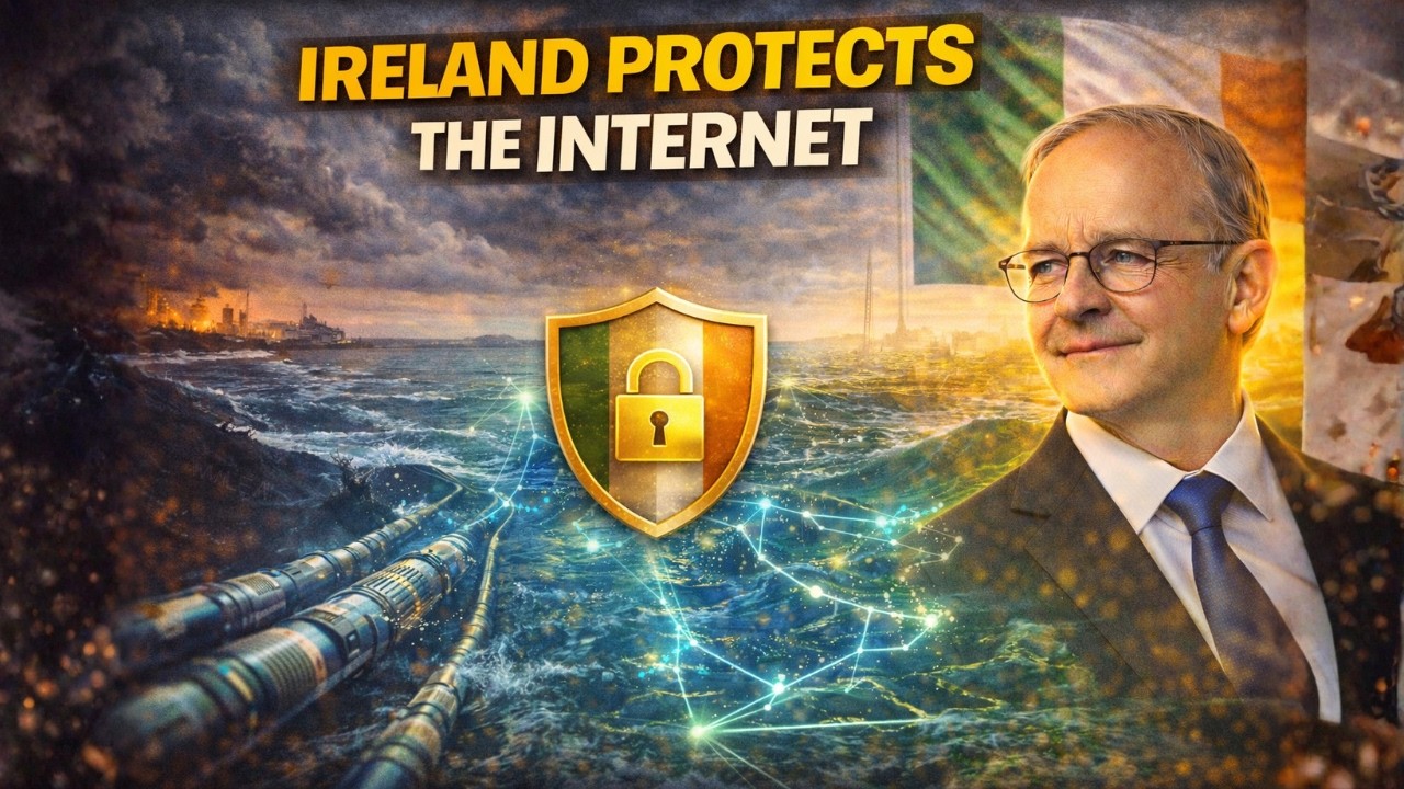 Почему Ирландия является неожиданным хранителем европейских интернет-кабелей