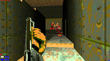 Doom 2 Hell on Earth - MAP06 The Crusher - UVMAX 100% Secrets 60fps Uncommented